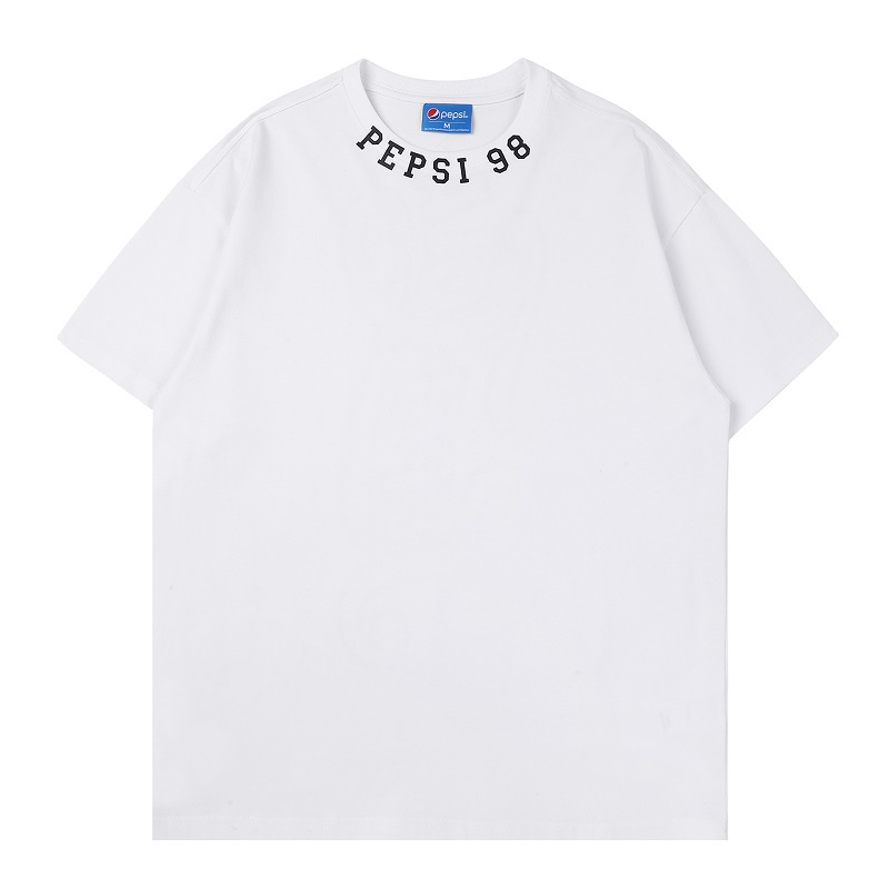 pepsi/百事 男女同款短袖休闲时尚潮流宽松短款t恤zst20a0003