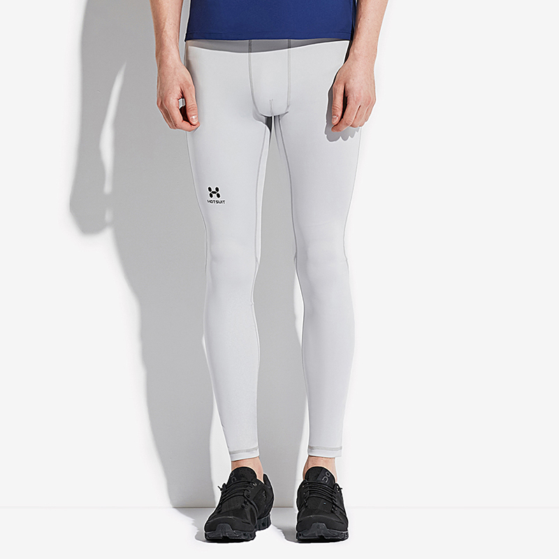 美国hotsuit后秀男士运动紧身裤健身裤夏季透气压缩高弹裤