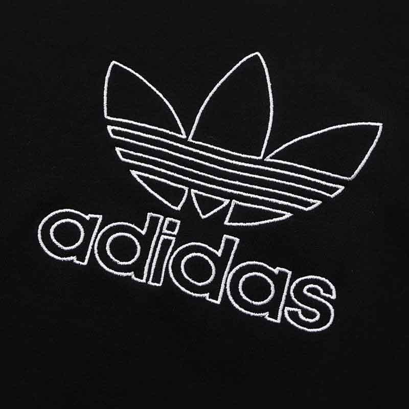 【自营】adidas阿迪达斯三叶草男装运动服休闲卫衣DX4233 L DX4233黑色
