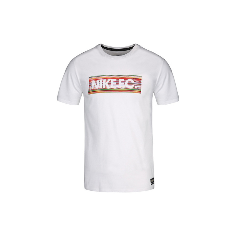 NIKE耐克舒适透气男装上衣圆领短袖半袖T恤-911403-100