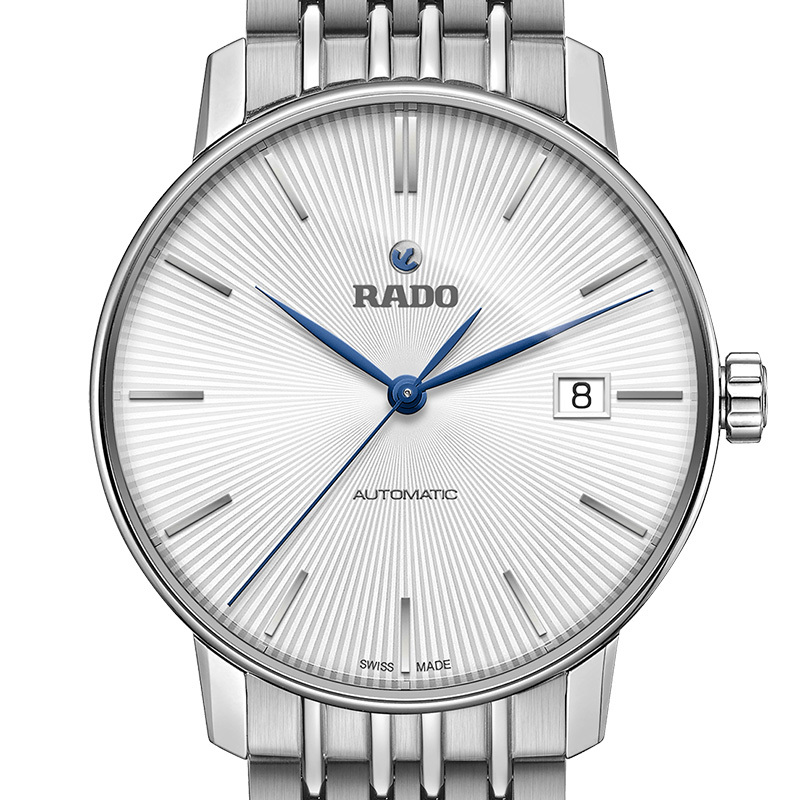 雷达(RADO)手表 晶璨系列37.7mm自动机械腕表男士腕表