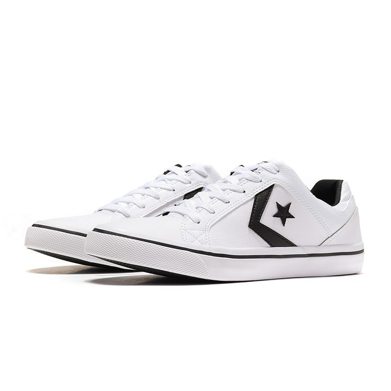 自营converse匡威男女板鞋星箭皮面系带休闲鞋158427c