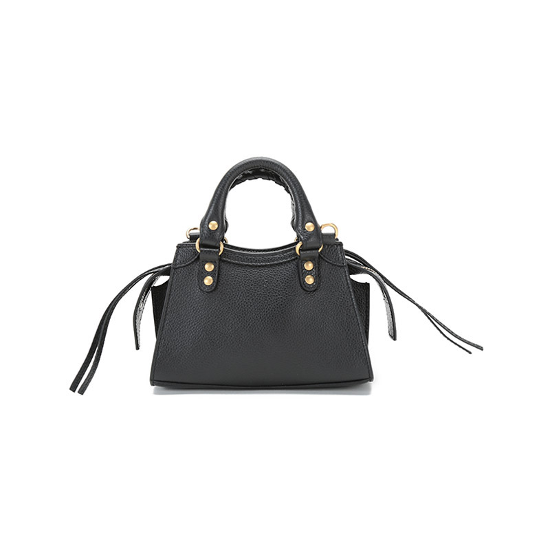 巴黎世家 BALENCIAGA 女士牛皮Neo Classic手提单肩斜挎包机车包638527 15Y41