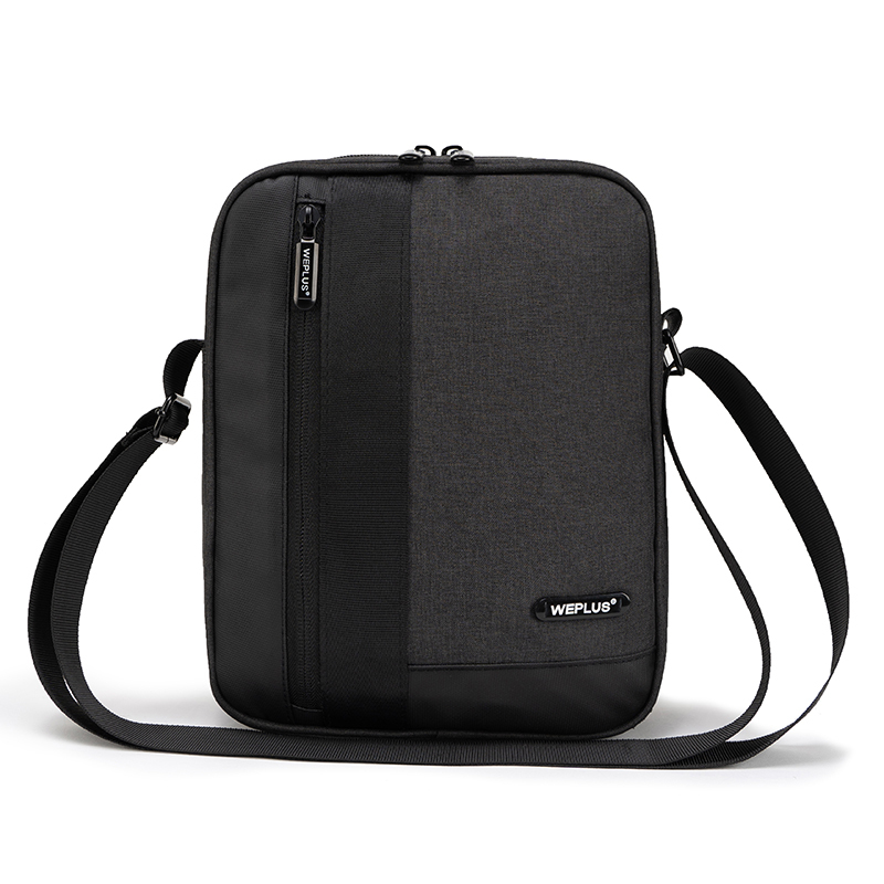 weplus斜挎包休闲男士商务单肩包视频