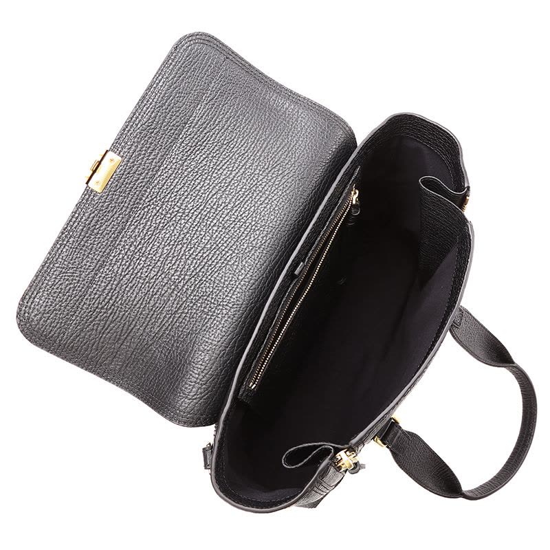 3.1 PHILLIP LIM 3.1 通勤手拎包中号 锁扣粒面皮AC000179金扣 女士手提包图片