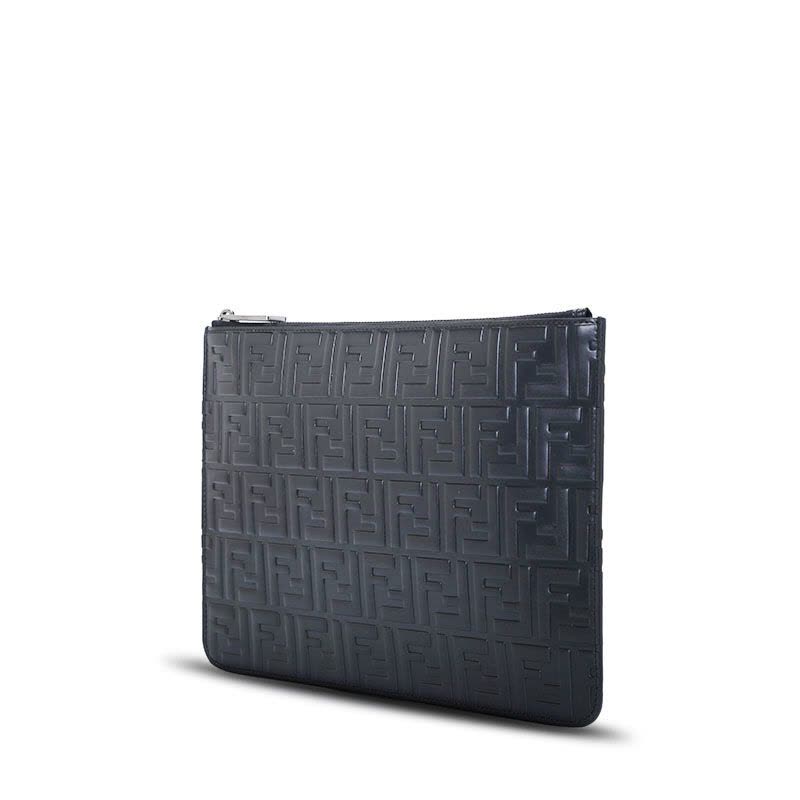 FENDI/芬迪 男包双F压花手拿包 7N0078图片