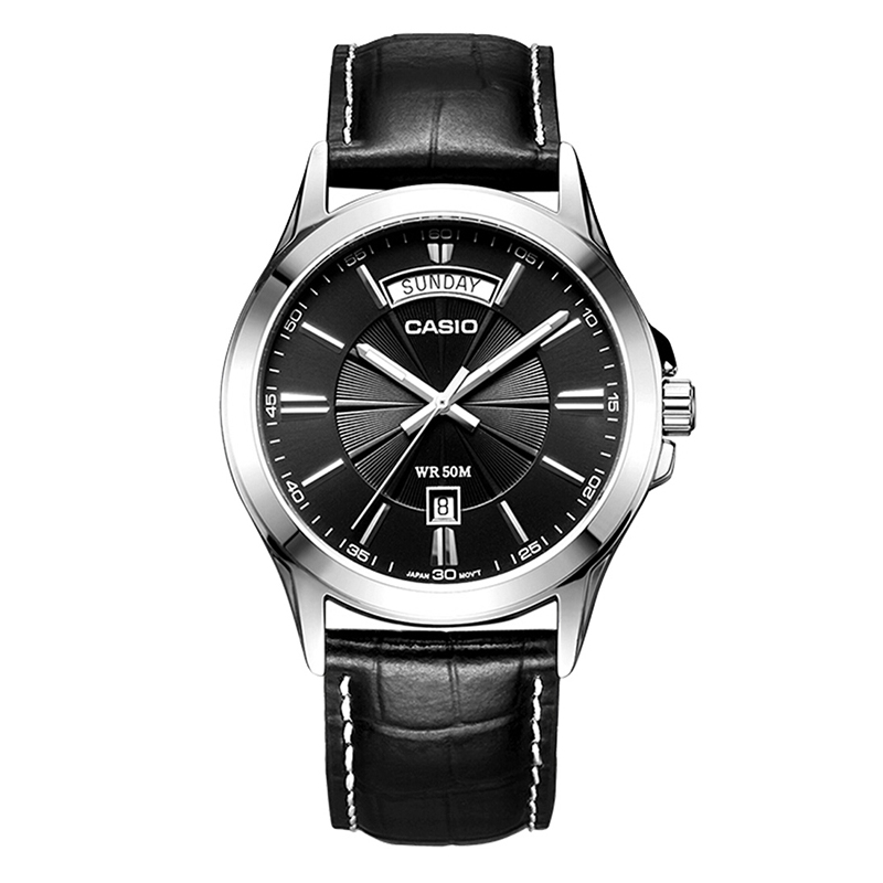 CASIO卡西欧 石英表 男 指针系列日韩品牌休闲男士表MTP-1381L-1A