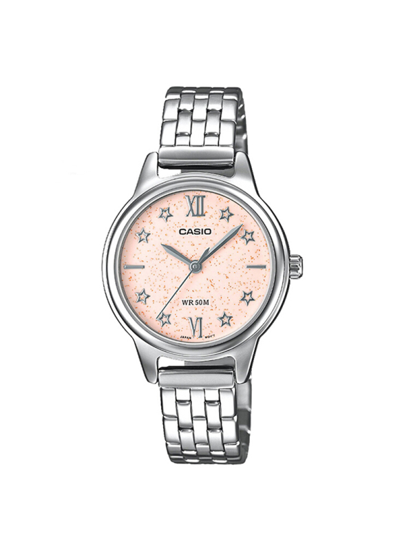 卡西欧（CASIO） 石英表 女 日韩品牌星星闪内饰时尚简约休闲商务女士腕表 LTH-1103D-4A