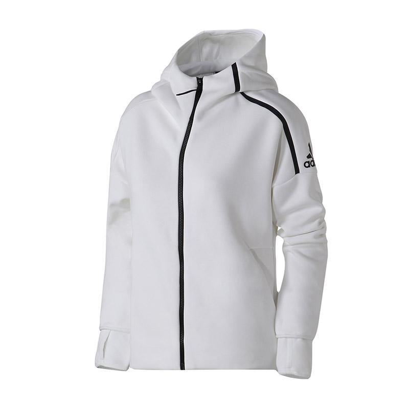 【自营】adidas阿迪达斯女子夹克外套ZNE休闲运动服DN8508 L DN8508白色