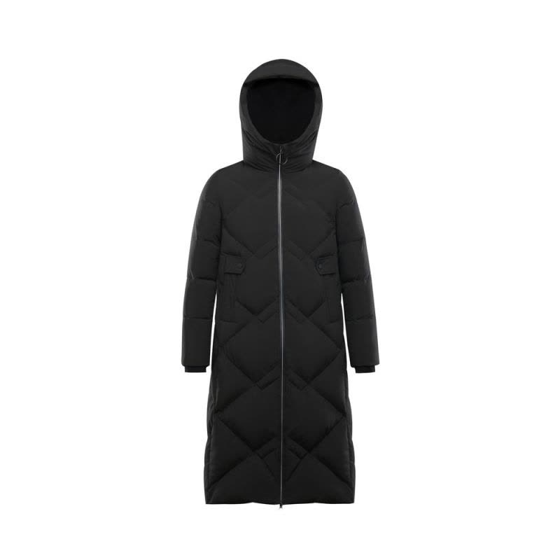 波司登羽绒服长款连帽时尚保暖简约显瘦百搭气质通勤B00145176Q图片