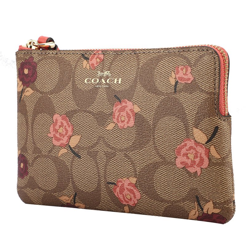 COACH 蔻驰女手包 女士手拿包零钱包短款手拿包