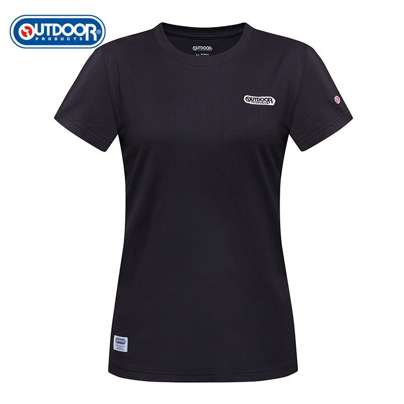 （OUTDOORPRODUCTS）运动户外男那女情侣短袖T恤半袖圆领印花上衣OFTX1921108