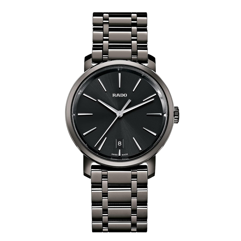 雷达rado瑞士手表钻霸系列时尚休闲简约商务石英男士手表r14072177