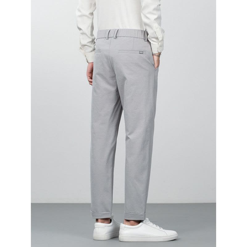 新款直筒小西裤男款 秋冬轻商务垂感抗皱易打理男休闲裤 基础百搭图片