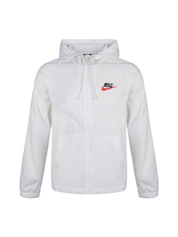 Nike耐克2020年新款男子白色运动休闲夹克CZ8677-100