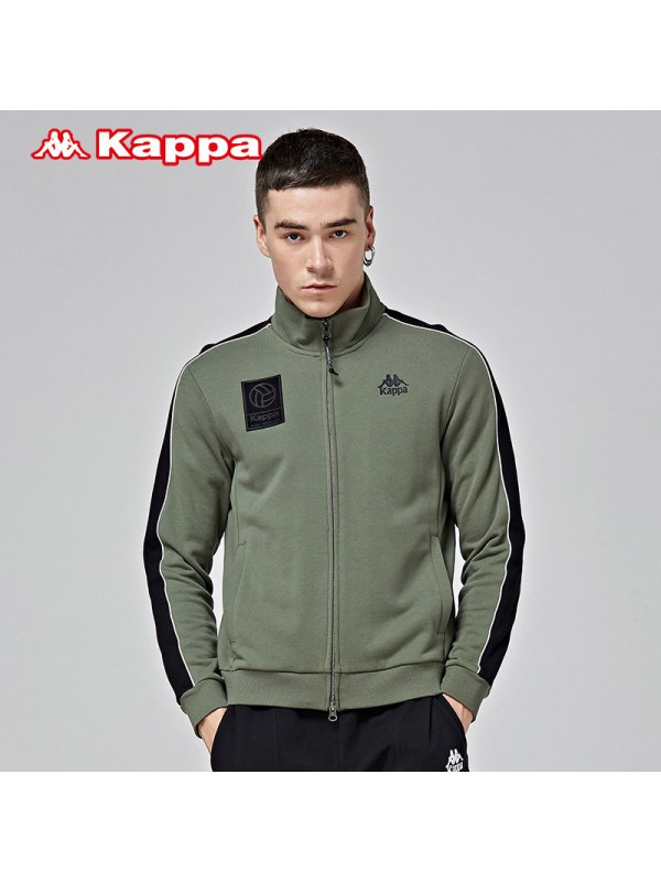 KAPPA卡帕男款运动外套休闲夹克长袖立领开衫|K0852WK36-320/990