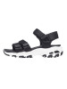 【自营】Skechers斯凯奇女凉鞋D‘lites厚底魔术贴休闲鞋31514