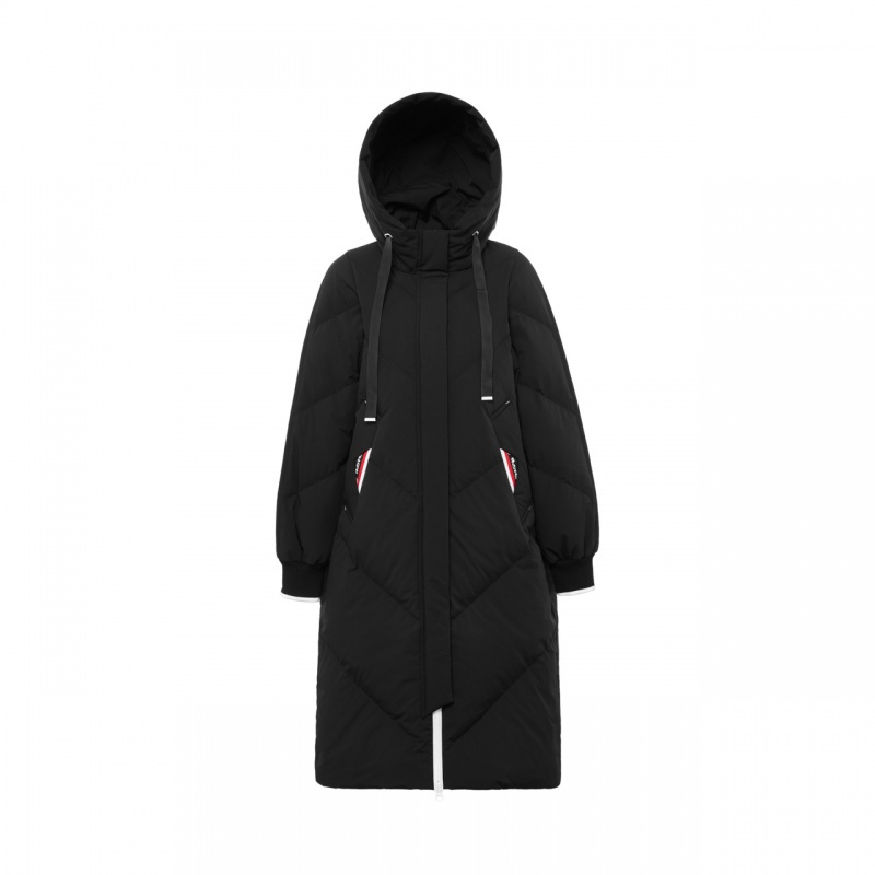 波司登2018冬季新款长款过膝羽绒服女士厚款保暖外套