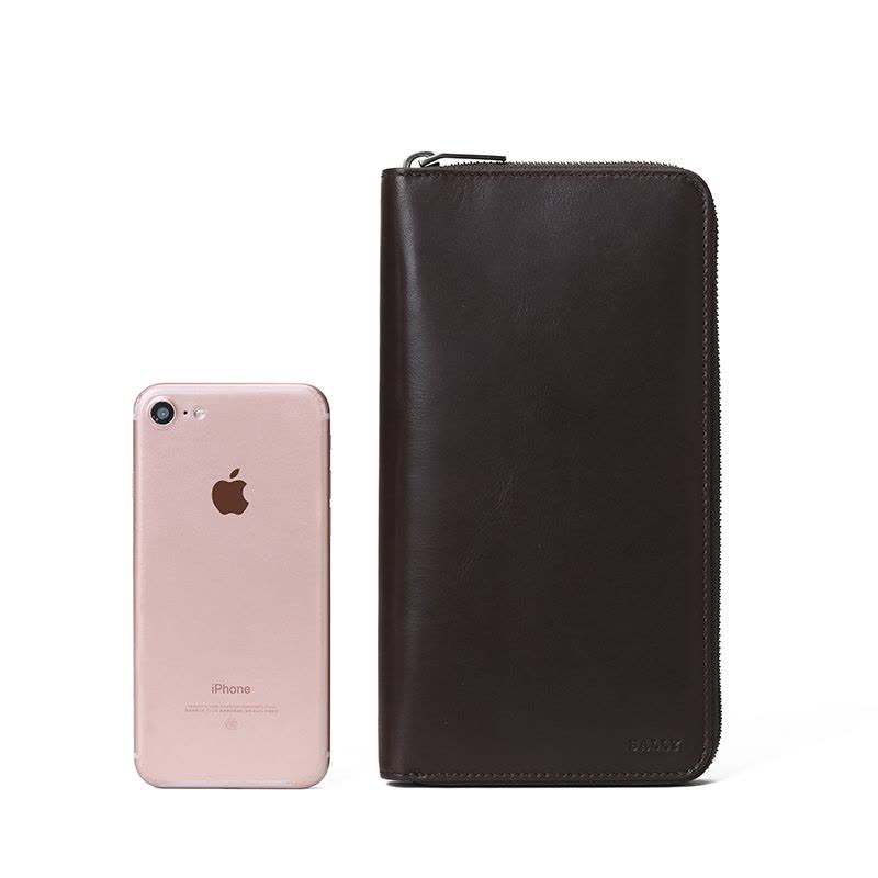 巴利 BALLY 手拿包 压纹字母标光面皮6214752 男士手拿包图片