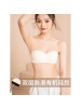Ceba无肩带内衣女士小胸聚拢防滑裹胸无痕防走光抹胸婚纱礼服隐形文胸