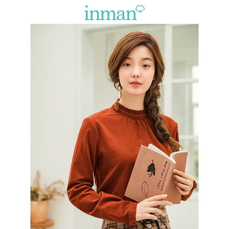 茵曼inman女士衬衫