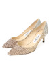 吉米·周JIMMY CHOO ROMY 亮面高跟鞋 60ROMY 60 女士低帮鞋