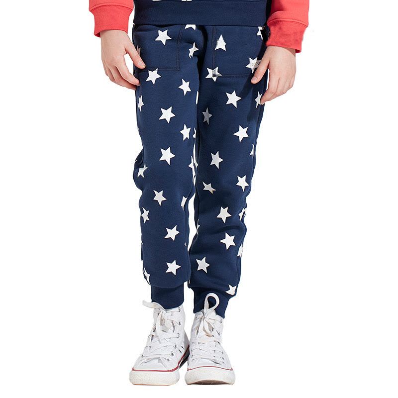 匡威（Converse）匡威童装女童裤子秋印花长裤女小童儿童裤子73122KP946U4B图片