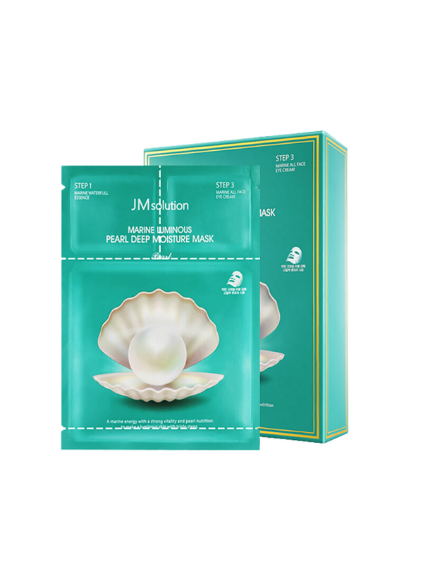 肌司研海洋珍珠深层保湿面膜10片 8809505541764