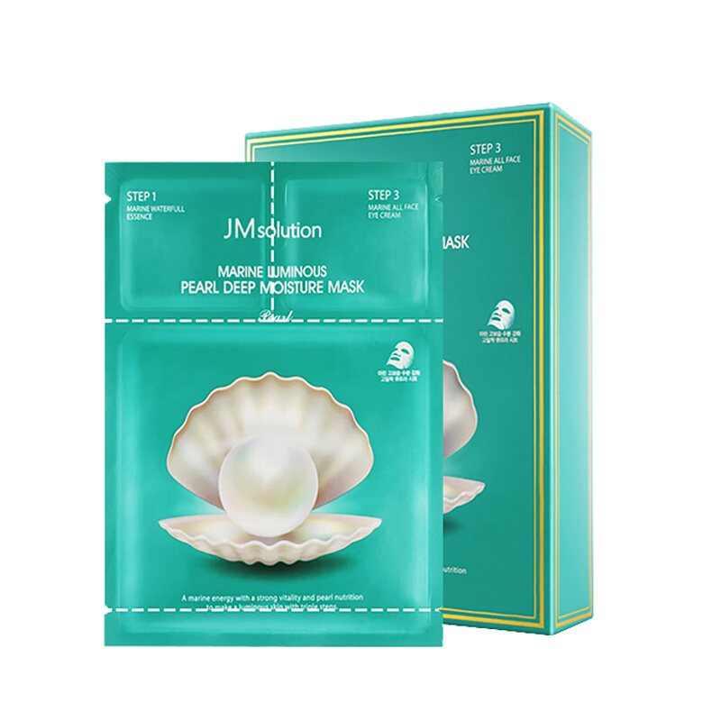 肌司研海洋珍珠深层保湿面膜10片 8809505541764