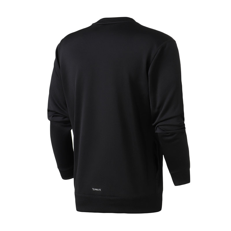 【自营】adidas男服卫衣圆领套头衫针织训练运动服DN1449 L DN1449黑色