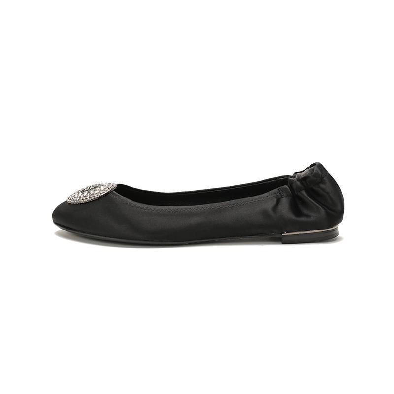 TORY BURCH 托里·伯奇 奢侈品 TB女鞋 织物 平底鞋船鞋芭蕾舞鞋 78816