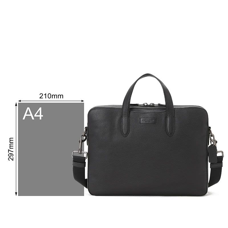 COACH 公文包 字母LOGO 粒面皮 C2833图片