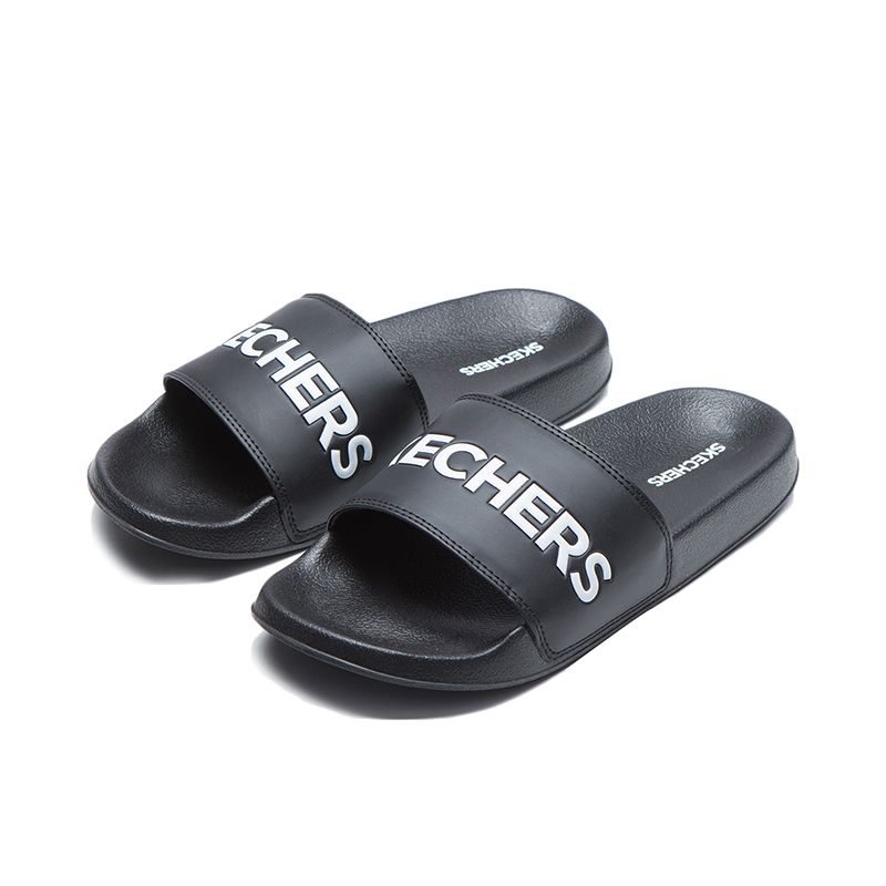 Skechers斯凯奇男鞋女鞋新款夏季时尚休闲居家百搭拖鞋8730046