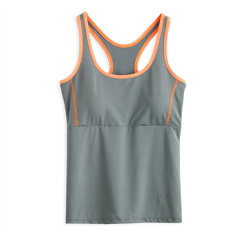 茵曼内衣 活力撞色带胸垫慢跑健身有氧运动瑜伽服女 9871214142