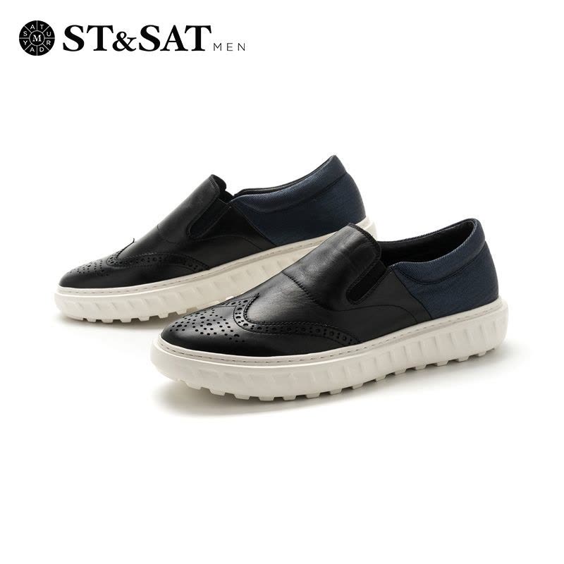 St&Sat/星期六春款舒适休闲男鞋SS71128314图片