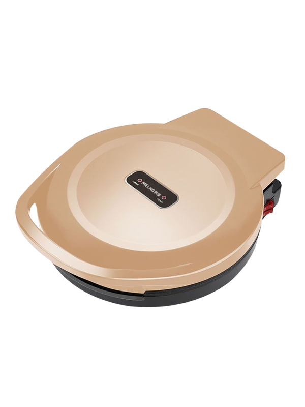 美菱meiling电饼铛双面加热上下悬浮煎烤盘diy牛排煎饺披萨香槟金cyj