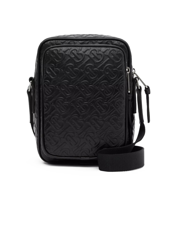 【预定】BURBERRY/博柏利 专属标识皮革斜背包 17*5.5*22CM