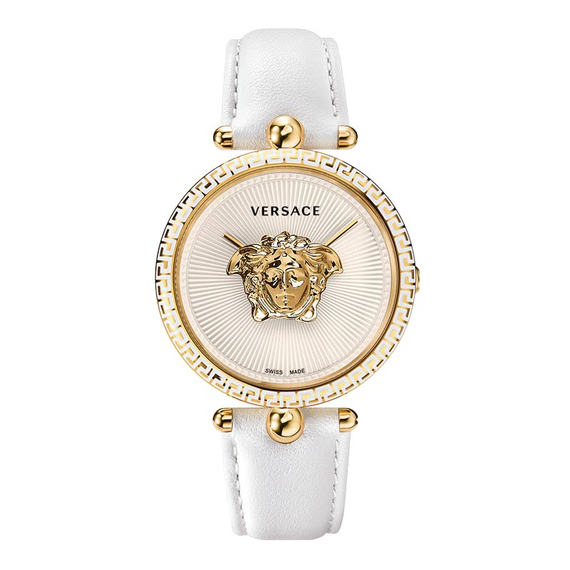 versace/范思哲大气奢华休闲皮带石英女士手表vco040017