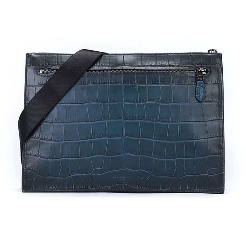 COACH 蔻驰 奢侈品 男士皮革单肩斜挎包 25992