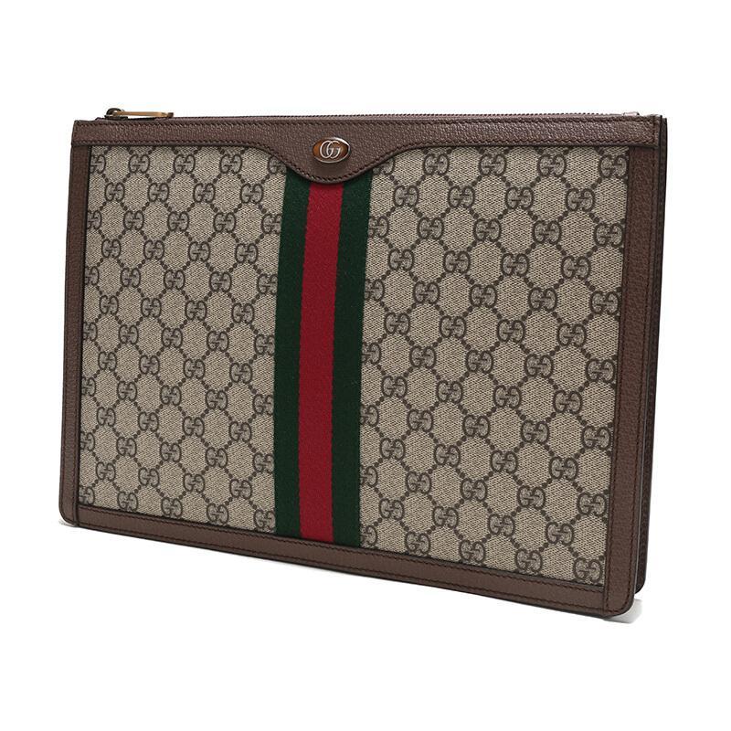GUCCI古驰 男款双G纹手拿包 523359 96IWT