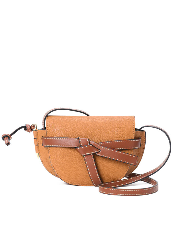 预售 罗意威LOEWE Gate 蝴蝶结马鞍包 迷你321.12.U62 女士斜挎包