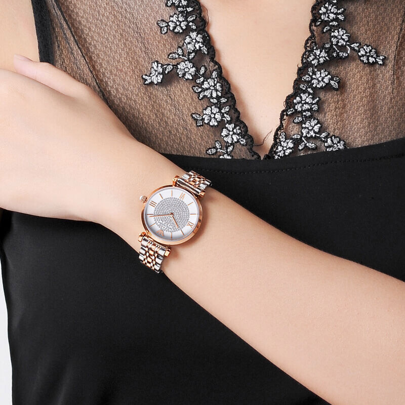 阿玛尼armani手表女士运动休闲时尚简约石英表女欧美品牌ar1926