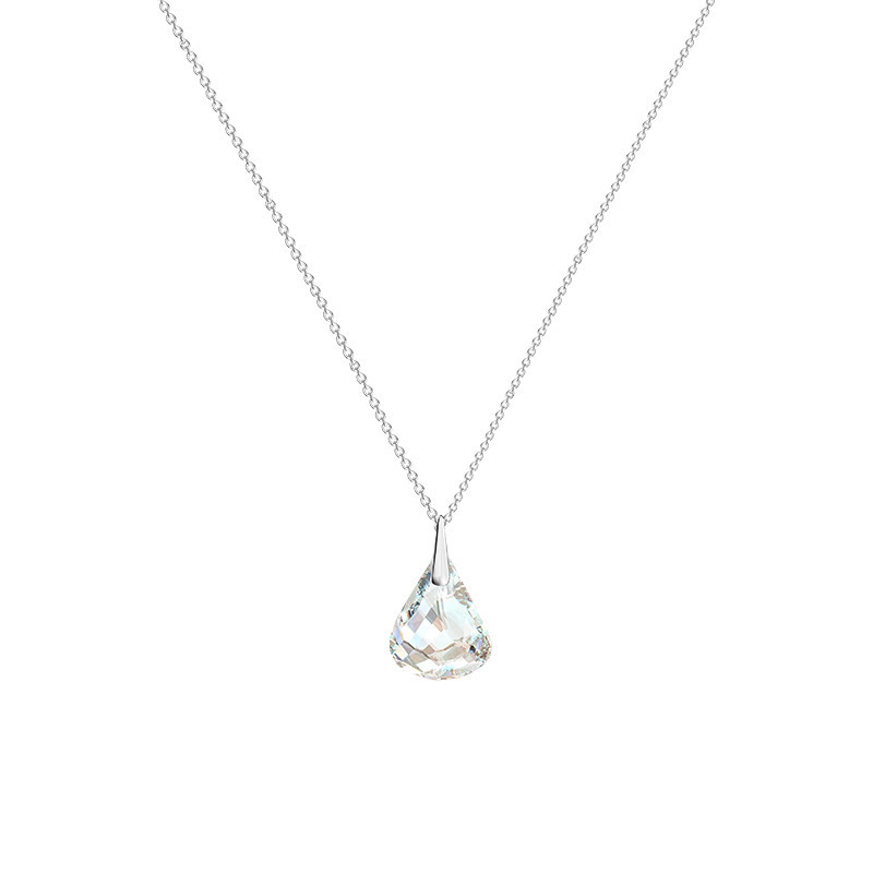 施华洛世奇2020新款spirit梨形水滴单钻项链女吊坠锁骨链