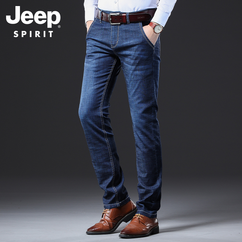 jeepspirit男士牛仔裤