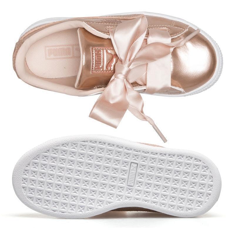 彪马PUMA BASKET HEART LUNAR 女童蝴蝶结休闲板鞋 运动鞋女鞋