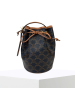【预定】CELINE TRIOMPHE帆布小号抽绳包 涂层帆布/牛皮革 14*21*14CM