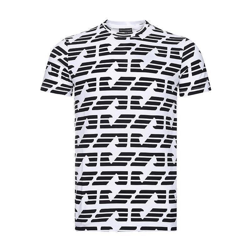 EMPORIO ARMANI EA 阿玛尼 男士棉质圆领短袖T恤衫 3Z1T87 1J12Z