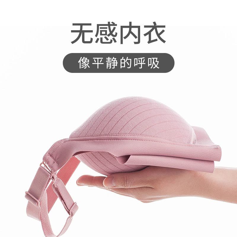 哺乳文胸聚拢月子哺乳产后棉质喂奶内衣胸罩怀孕期哺乳女夏季薄款图片