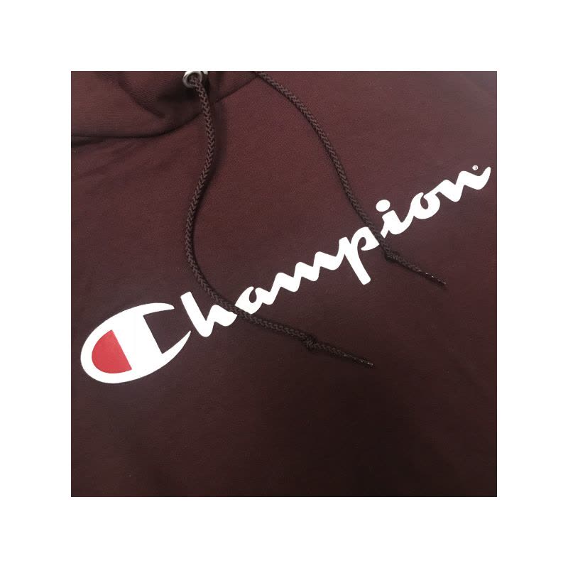champion 冠军经典草写印花logo情侣款卫衣GDCA7347A-MR图片