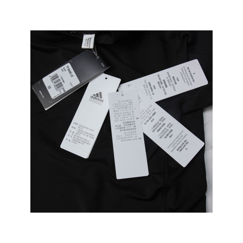 【自营】adidas阿迪达斯男子长袖T恤综合训练跑步运动服AJ5016 L AJ5016黑色